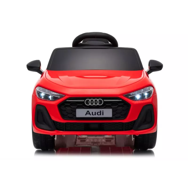 LEAN CARS Audi A5L HL788 Punane 12V Elektriline Sõiduauto Lastele Kaugjuhtimispuldiga, EVA Rattad, LED Tuled, Muusikapaneel, Turvavöö, Ökonahk Iste, Vanusele 3-6