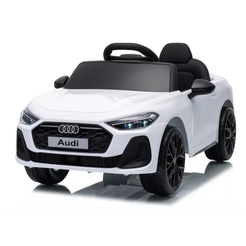 LEAN CARS Audi A5L HL788 12V laste elektriauto kaugjuhtimispuldiga, valge
