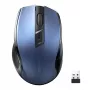 UGREEN MU006 juhtmevaba vaikse klõpsuga hiir, 2,4 GHz, 2400 DPI, sinine