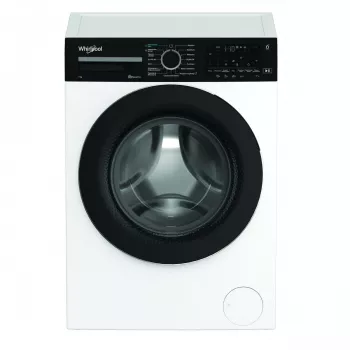 Whirlpool WAM762WBBPL 7 kg 1200 pööret/min pesumasin 6th Sense tehnoloogiaga, FreshCare+, Clean+, 14 programmi, LED-ekraan, lapselukk, ajastatud käivitus, energiaklass C, valge