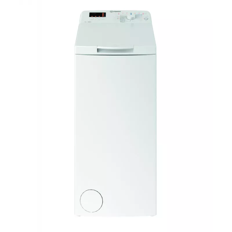 Indesit BTWWS60400PLN ülevaltlaaditav pesumasin, 6 kg, 1000 p/min, valge