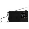SENCOR SRD 7790B DAB+ raadio FM, Bluetooth, USB, 2,4-tollise LCD-ekraani ja laetava akuga
