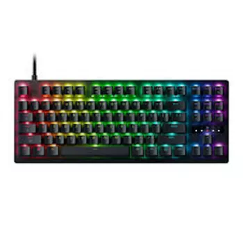 Razer Huntsman V3 Tenkeyless 8KHz mänguklaviatuur - Saksa paigutus (QWERTZ), Razer Analog Optical Switches Gen-2, Chroma RGB, must