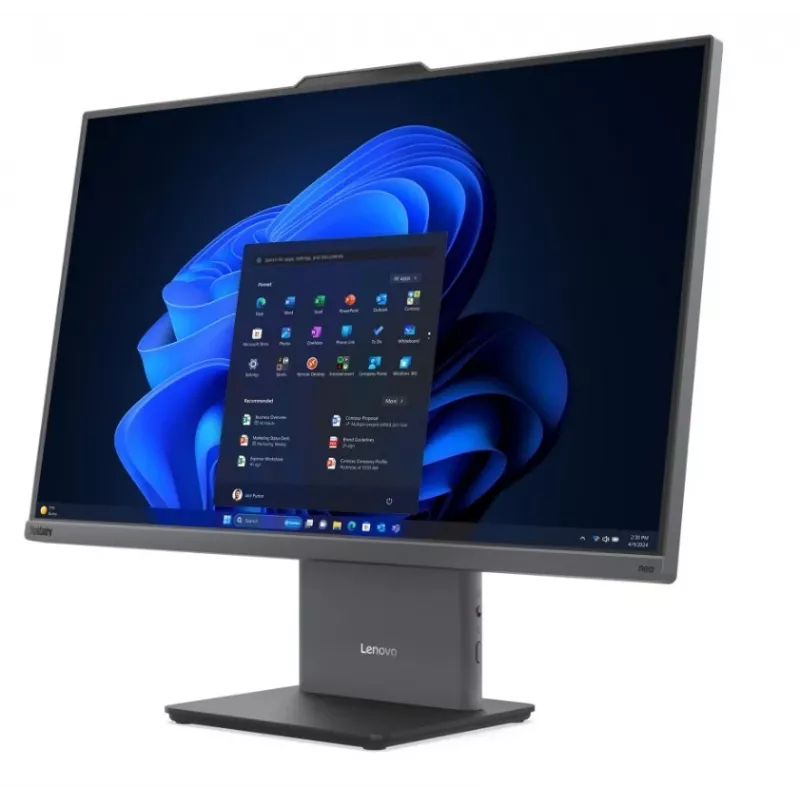 Lenovo ThinkCentre neo 50a 27 Gen 6 kõik-ühes arvuti, Intel Core Ultra 7 256V, 27-tolline Full HD, 16GB LPDDR5x, 512GB SSD, Windows 11 Pro