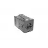 DIGITUS Keystone Moodul Cat. 6A, varjestatud, tööriistavaba, RJ45, hõbedane