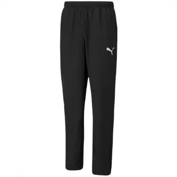 PUMA teamRISE Sideline püksid meeste kitsenevad treeningpüksid must suurus S