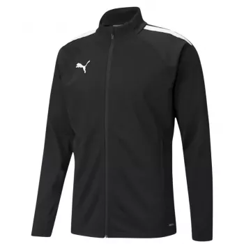 Puma teamLIGA Training meeste pikkade varrukatega veerand-tõmblusega topp, must, XL