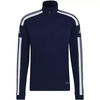 adidas Squadra 21 treeningpluus mereväesinine HC6283 2XL meeste taaskasutatud polüester AEROREADY veerandtõmblusega