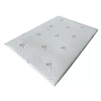 MasterJero 90x200x5 Memory Foam Madratsikate – Keskmiselt pehme, eemaldatav ja pestav kate, libisemiskindel