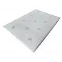 MasterJero 90x200x5 Memory Foam Madratsikate – Keskmiselt pehme, eemaldatav ja pestav kate, libisemiskindel
