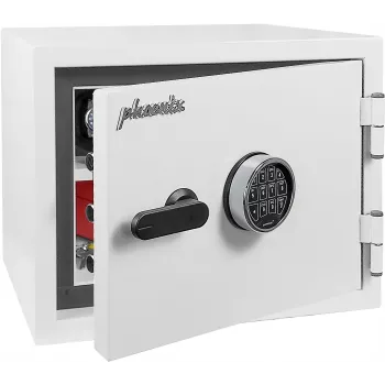 PHOENIX SAFE SS1461E 4-pordiline USB 2.0 jaotur toiteadapteriga, must