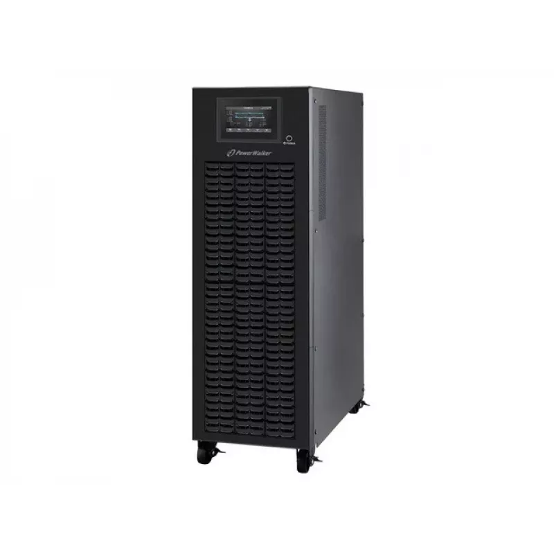 PowerWalker VFI 15K CPG PF1 3/3 BE - 15kVA Online Double-Conversion UPS, Torn, 3-Faasiline, Puhas Siinuslaine, LCD, USB/RS-232, SNMP Pesa