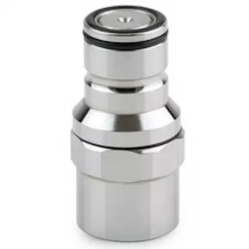 Thermal Grizzly DeltaMate Quick Disconnect Male - F, Gloss Nickel