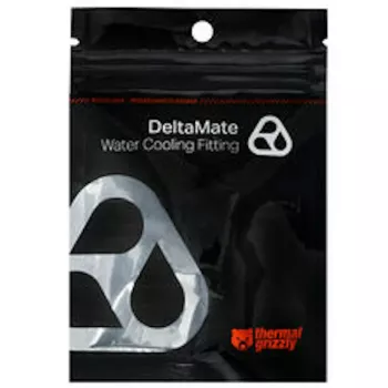 Thermal Grizzly DeltaMate Quick Disconnect Male - F, Gloss Nickel