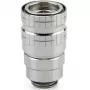Thermal Grizzly DeltaMate Quick Disconnect Female - M, läikiv nikkel