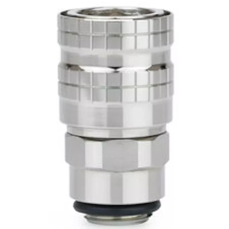 Thermal Grizzly DeltaMate Quick Disconnect Female - M, läikiv nikkel