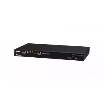 ATEN 8-pordiline USB 2.0 4K HDMI KVM-lüliti USB 3.1 jaotiga, heliga, riiulisse paigaldatav