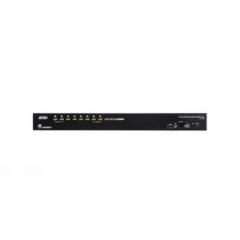 ATEN 8-pordiline USB 2.0 4K HDMI KVM-lüliti USB 3.1 jaotiga, heliga, riiulisse paigaldatav