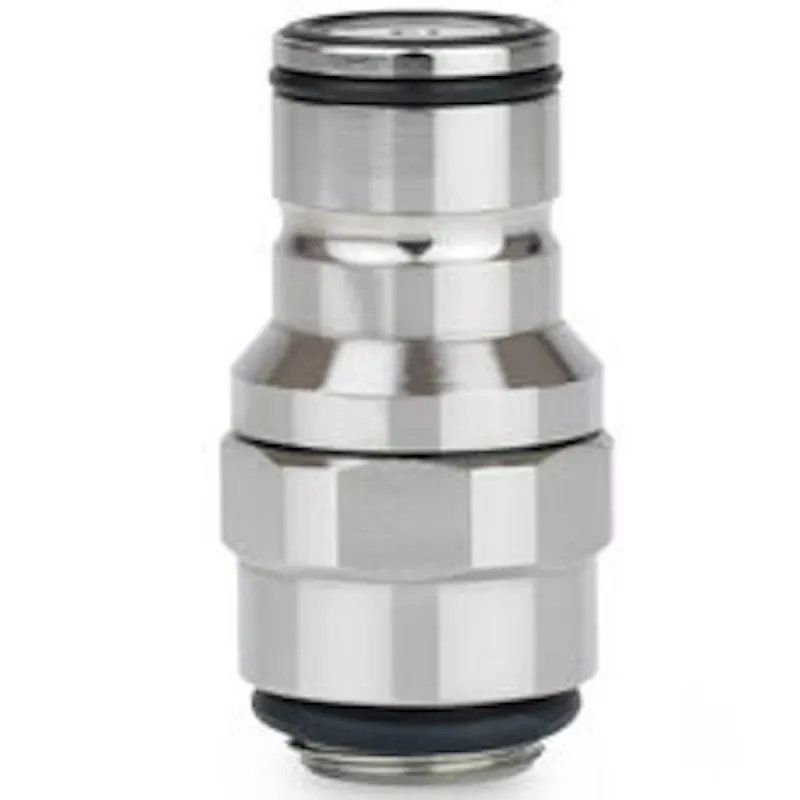 Thermal Grizzly DeltaMate Quick Disconnect Male - M, Gloss Nickel
