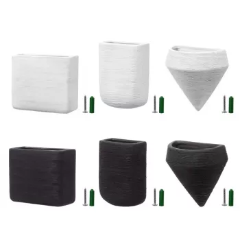Keraamiline rippuv lillepott valge TR-HANGKKIT-002