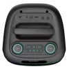 DENVER BPS-170 400W Bluetooth peokõlar RGB-tuledega, TWS, karaoke, FM-raadio, USB/SD/AUX/Mic sisenditega
