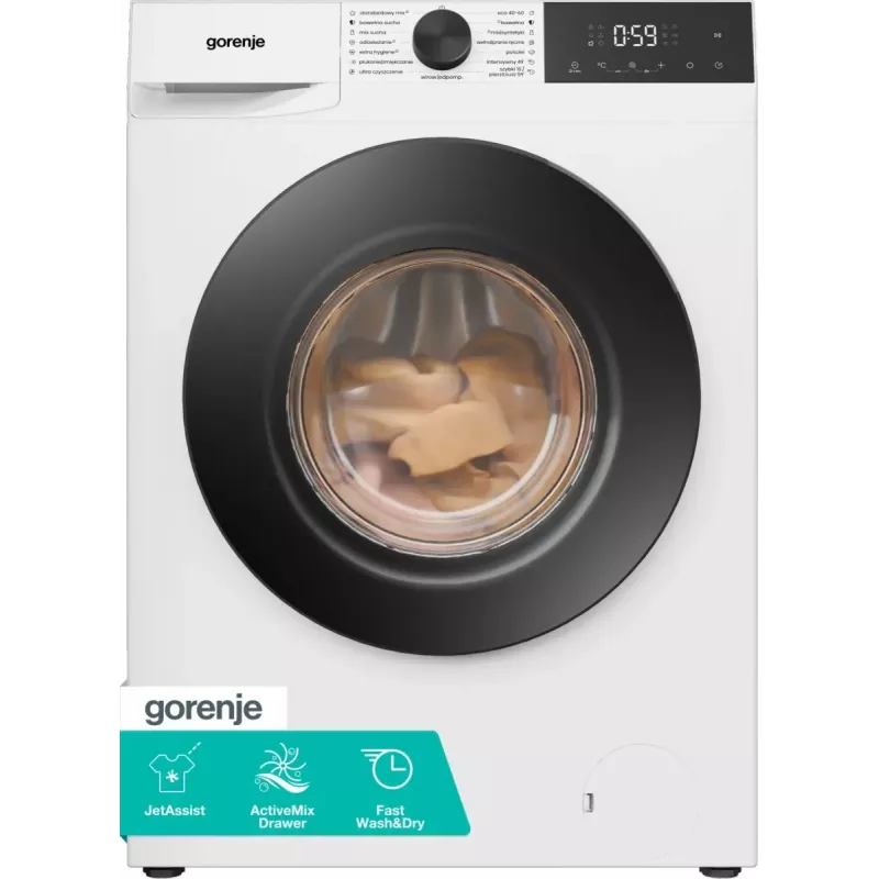 Gorenje WDG2PS954A1D2/PL pesumasin-kuivati, 9 kg pesu / 6 kg kuivatus, 1400 p/min, energiaklass A, valge