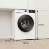 Gorenje WDG2PS954A1D2/PL pesumasin-kuivati, 9 kg pesu / 6 kg kuivatus, 1400 p/min, energiaklass A, valge