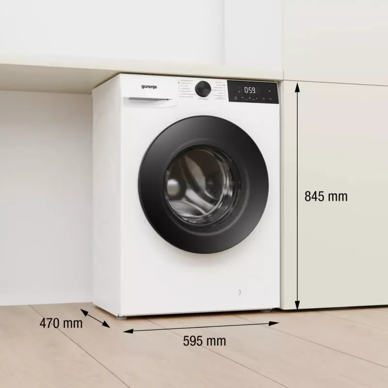 Gorenje WDG2PS954A1D2/PL pesumasin-kuivati, 9 kg pesu / 6 kg kuivatus, 1400 p/min, energiaklass A, valge