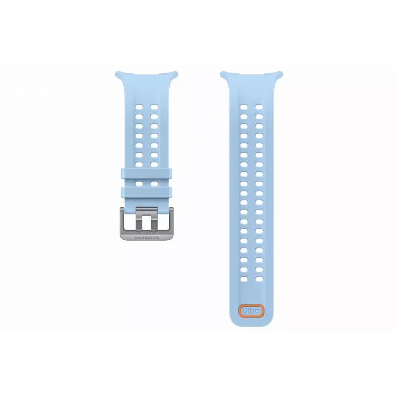 Samsung Marine Band Galaxy Watch Ultra 2/Ultra jaoks, sinine, S/M, fluorokumm