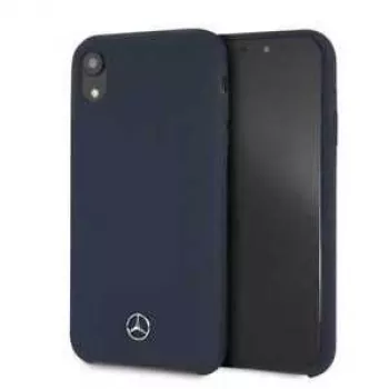 Mercedes-Benz Apple iPhone XR vedel silikoonümbris tumesinine