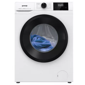 Gorenje W3NGPI72SAS/PL 7 kg 1200 pööret minutis vabaltseisev esilaadimisega pesumasin SteamTechi ja Inverter PowerDrive mootoriga