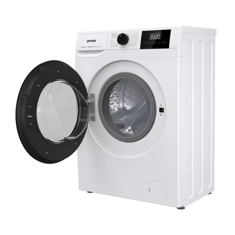 Gorenje W3NGPI72SAS/PL 7 kg 1200 pööret minutis vabaltseisev esilaadimisega pesumasin SteamTechi ja Inverter PowerDrive mootoriga