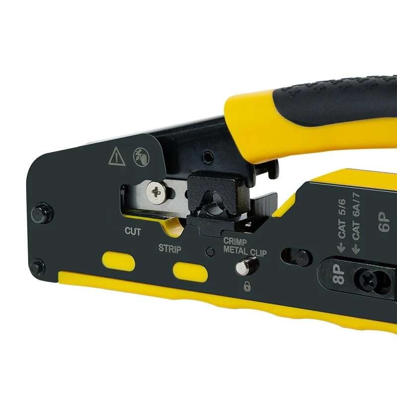 LOGILINK WZ0060 Press- ja krimptang modulaarne CAT5/6/6A/7 läbiviiguga RJ45