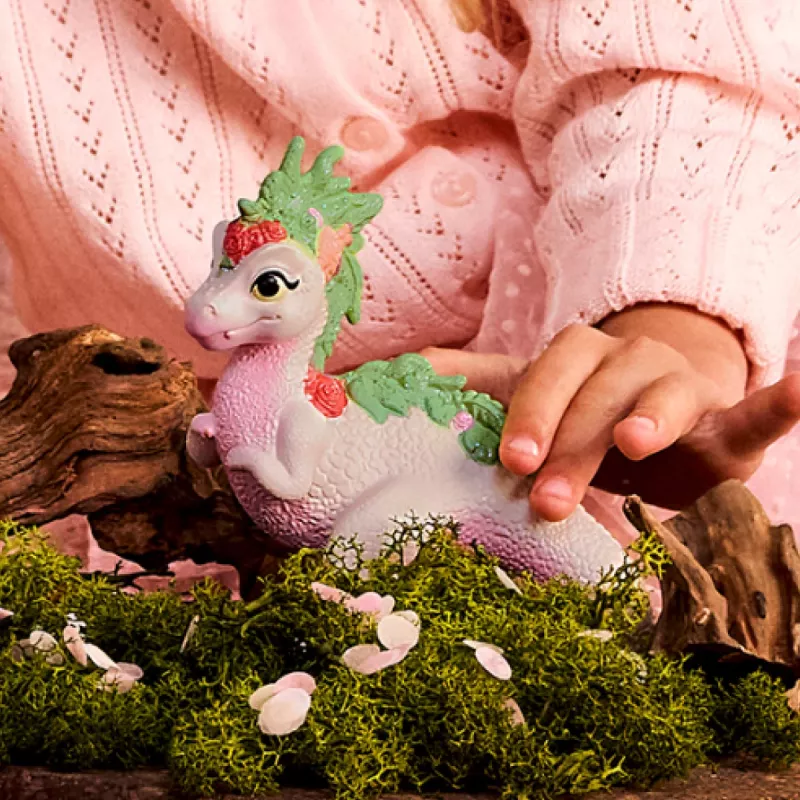 Schleich Bayala Maagiline Dinosaurus koos Haldjaratsuriga Mängufiguuride Komplekt