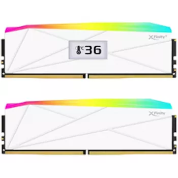 V-Color Manta XFinity+ aRGB DDR5-8000 RAM, CL40, EXPO - 32 GB kahe mooduliga komplekt, valge