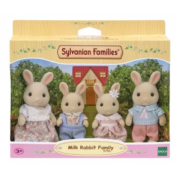 EPOCH Sylvanian Families Milk Rabbit Family figuurikomplekt