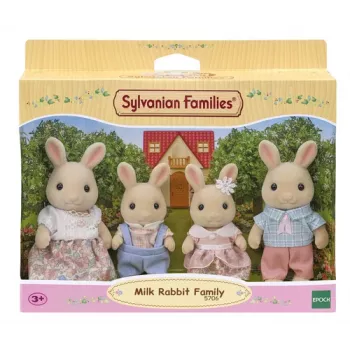 EPOCH Sylvanian Families Milk Rabbit Family figuurikomplekt