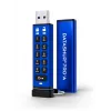 iStorage datAshur PRO+A USB 3.2 Gen 1 128GB krüpteeritud USB-mälupulk PIN-kaitsega, FIPS 140-3 Level 3, IP68, USB-C