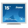 Iiyama ProLite T1531SR-W5 15 inch XGA 4:3 5-juhtmeline resistiivne puuteekraaniga LED-monitor, valge