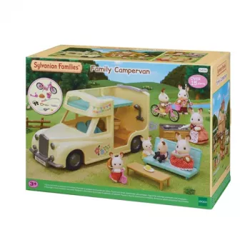 EPOCH Sylvanian Families Haagismaja mängukomplekt - Perekondlik matka-seiklussõiduk