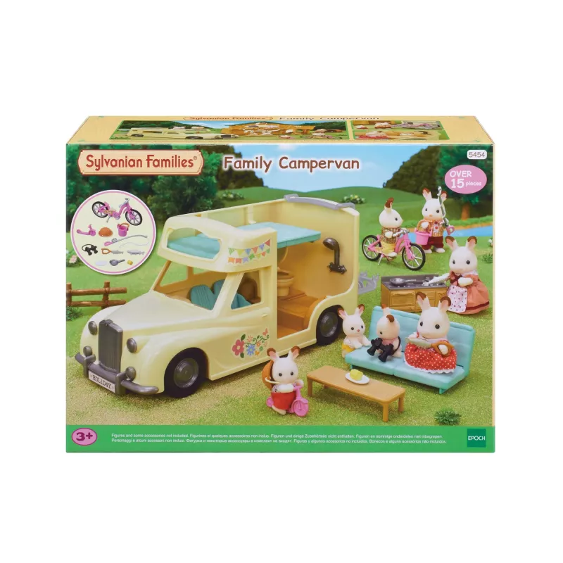 EPOCH Sylvanian Families Haagismaja mängukomplekt - Perekondlik matka-seiklussõiduk