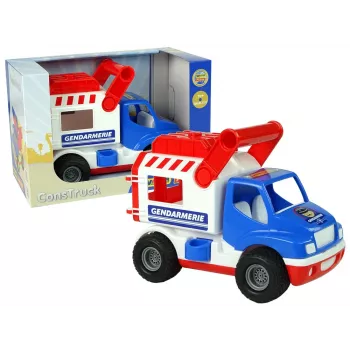 WADER POLESIE Gendarmerie ConsTruck 9924 Mänguauto
