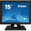 Iiyama ProLite T1532MSC-B5X 15-tolline projektiivse mahtuvusliku puutega LED-monitor - 1024x768 XGA, 10-punktiline, HDMI, DVI, VGA, USB, IP54 esikülg, 7H, kõlarid