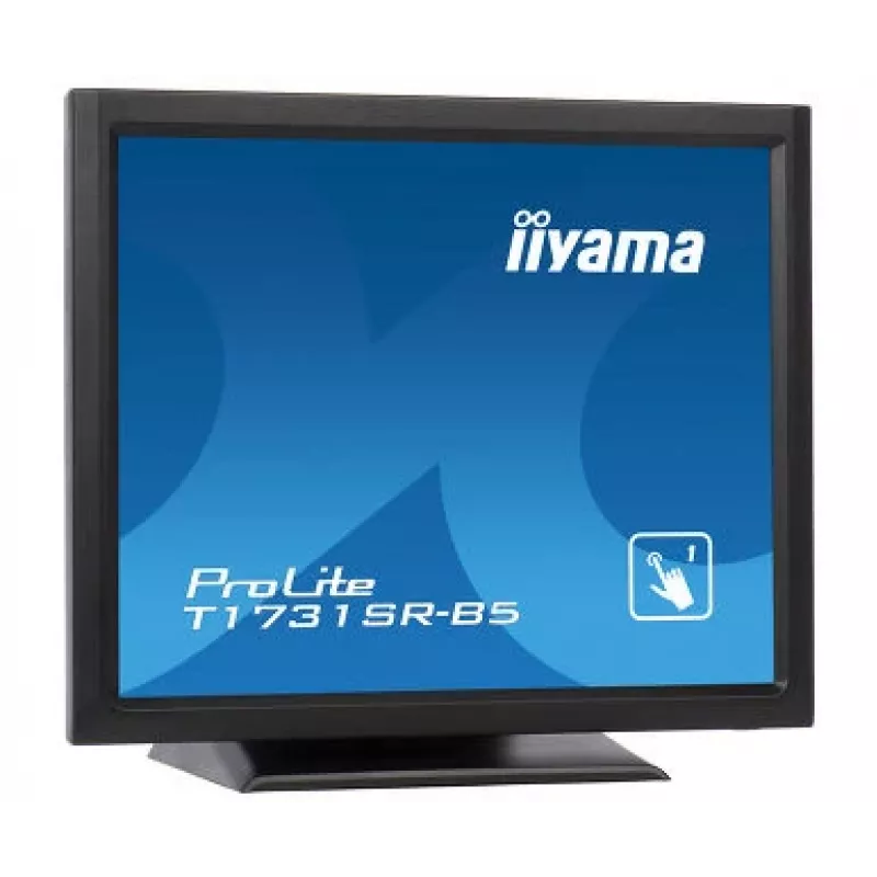 Iiyama ProLite T1731SR-B5 17-tolline SXGA 5:4 puute-LED-kuvar - must