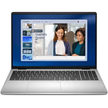 Dell 16 DC16256 Sülearvuti 16 tolli FHD+ AMD Ryzen 7 350 32GB RAM 1TB SSD AMD Radeon Graphics Windows 11 Pro Plaatina Hõbe