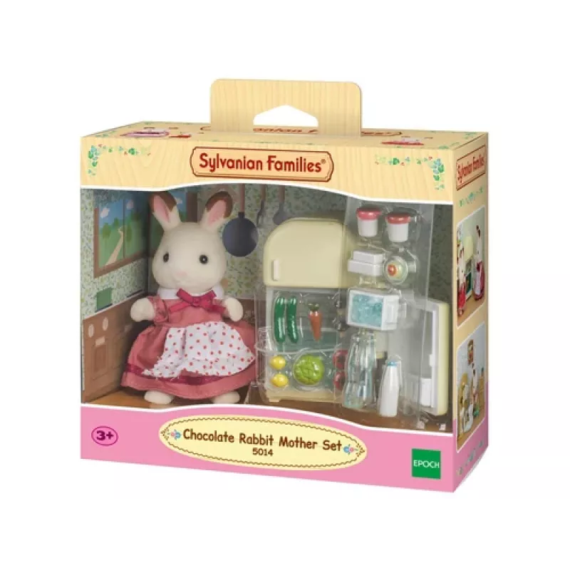 Epoch Sylvanian Families Chocolate Rabbit Mother Köögikomplekt
