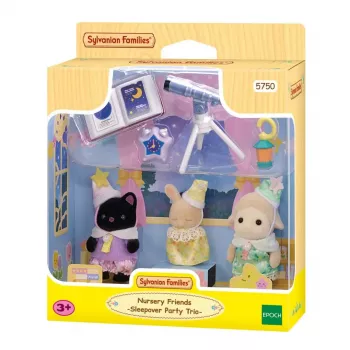 Sylvanian Families seiklus puumaja ööbimispeo mängukomplekt