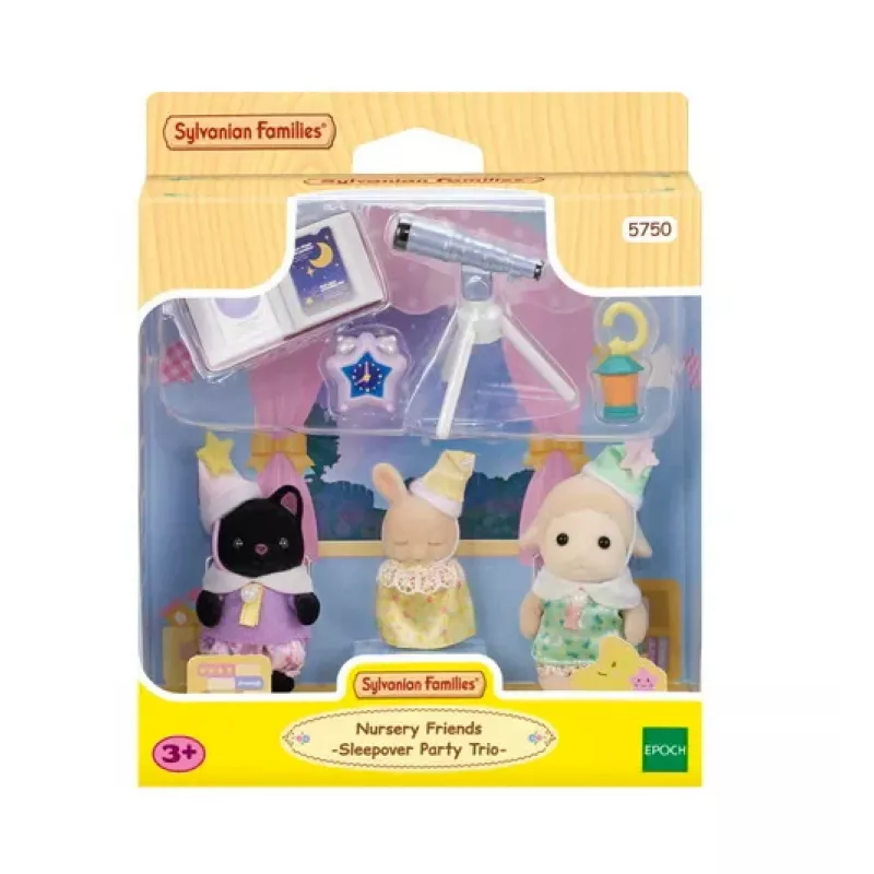 Sylvanian Families seiklus puumaja ööbimispeo mängukomplekt
