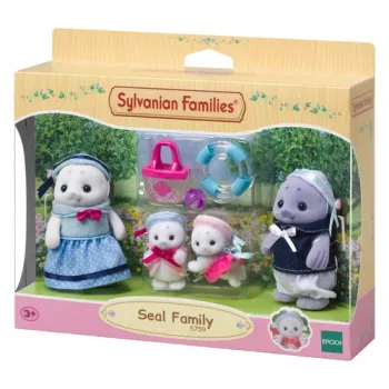 Sylvanian Families Hülgeperekonna figuurikomplekt - Glenn, Amanda ja beebi Nicola koos tarvikutega