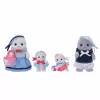 Sylvanian Families Hülgeperekonna figuurikomplekt - Glenn, Amanda ja beebi Nicola koos tarvikutega